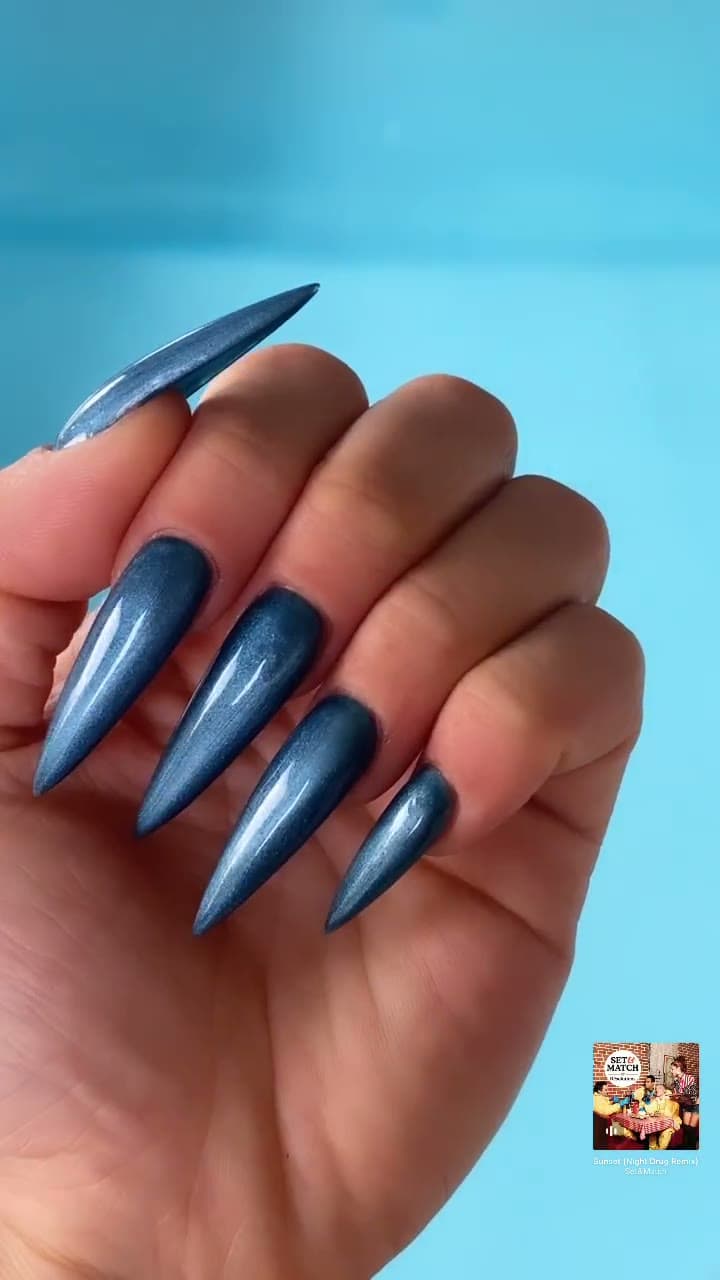 Bleu glacier — Gel