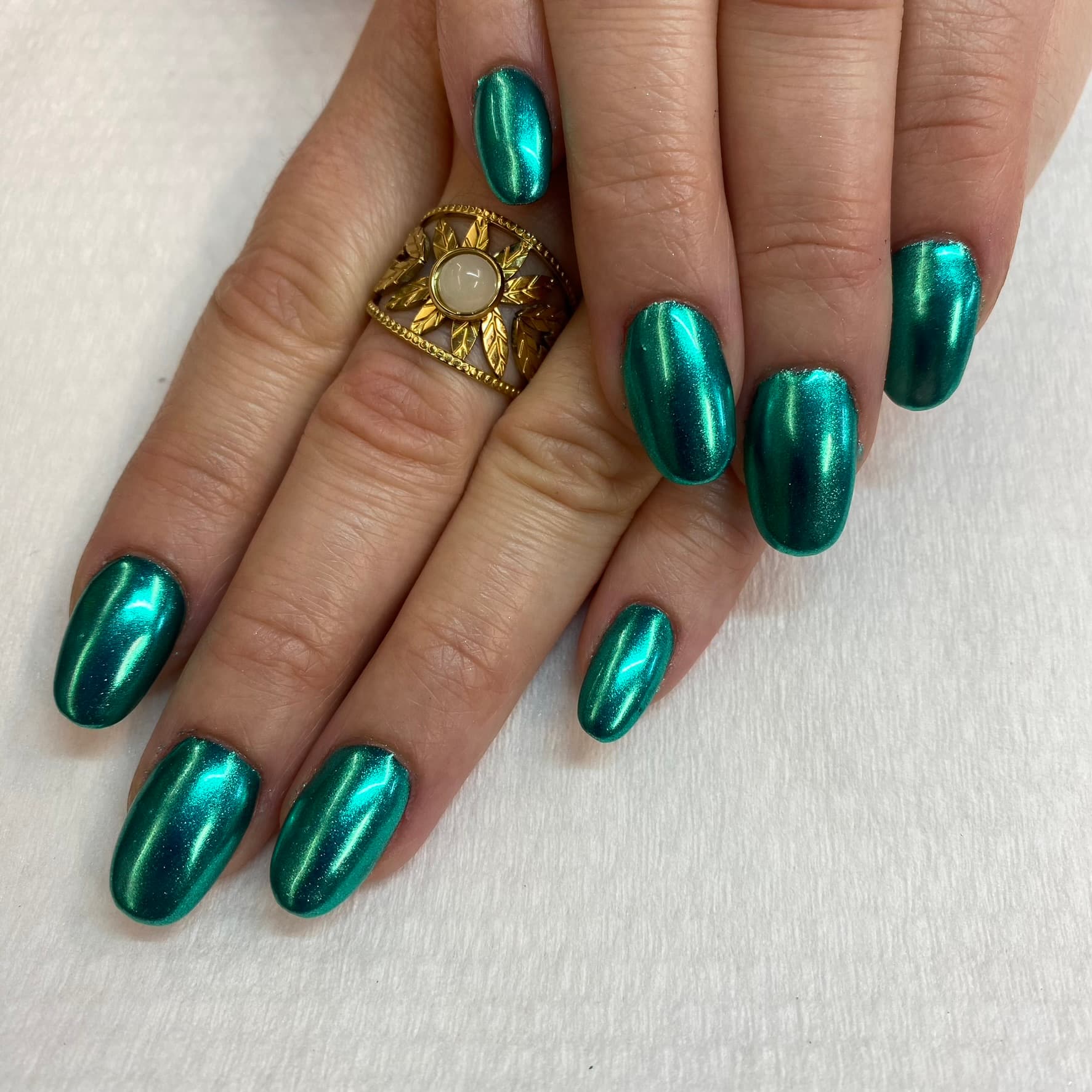 Chrome émeraude — Gel