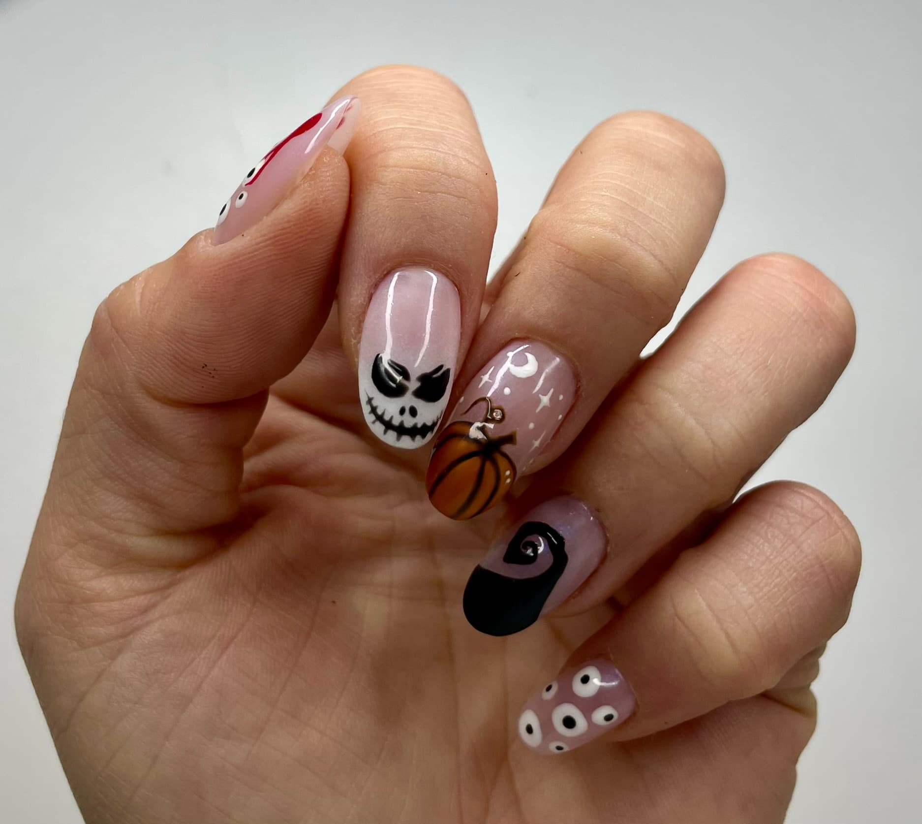 Nuit d'Halloween — Nail Art
