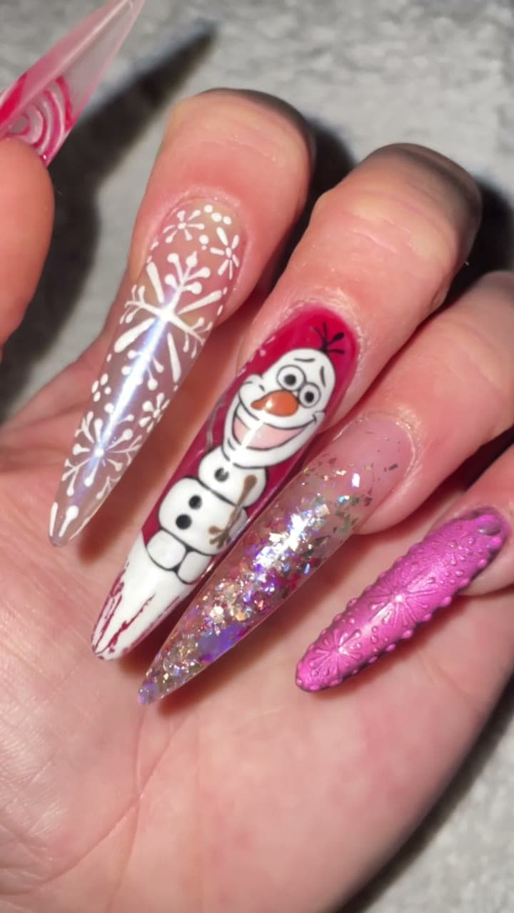 Noël givré — Nail Art