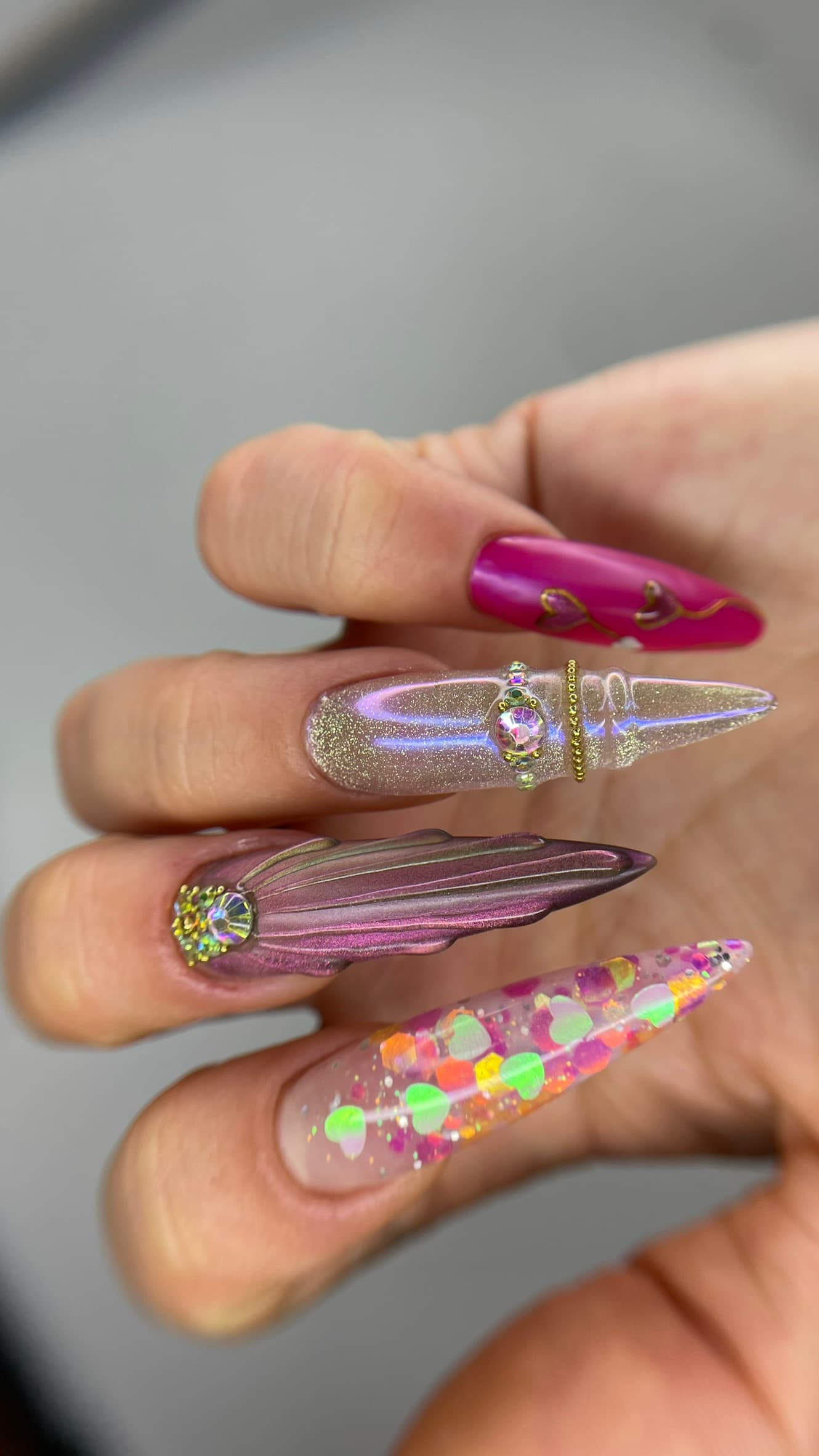 Rose coquillage — Gel
