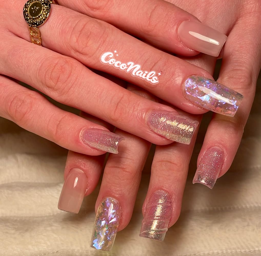 Rose iridescent — Gel