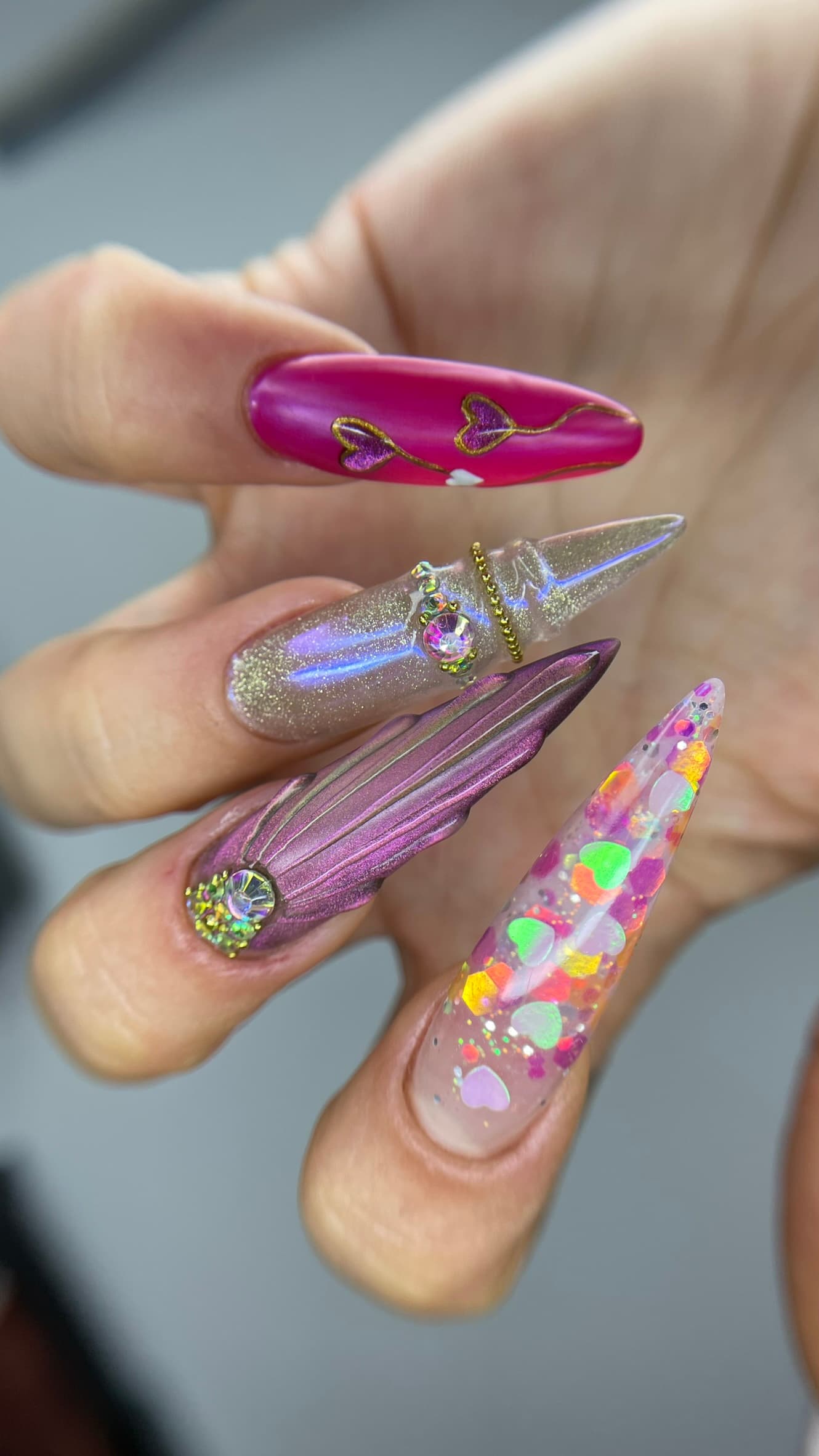 Sirène — Nail Art